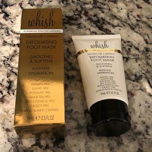 Whish Coconut Milk Verbena Exfoliating Foot Cream